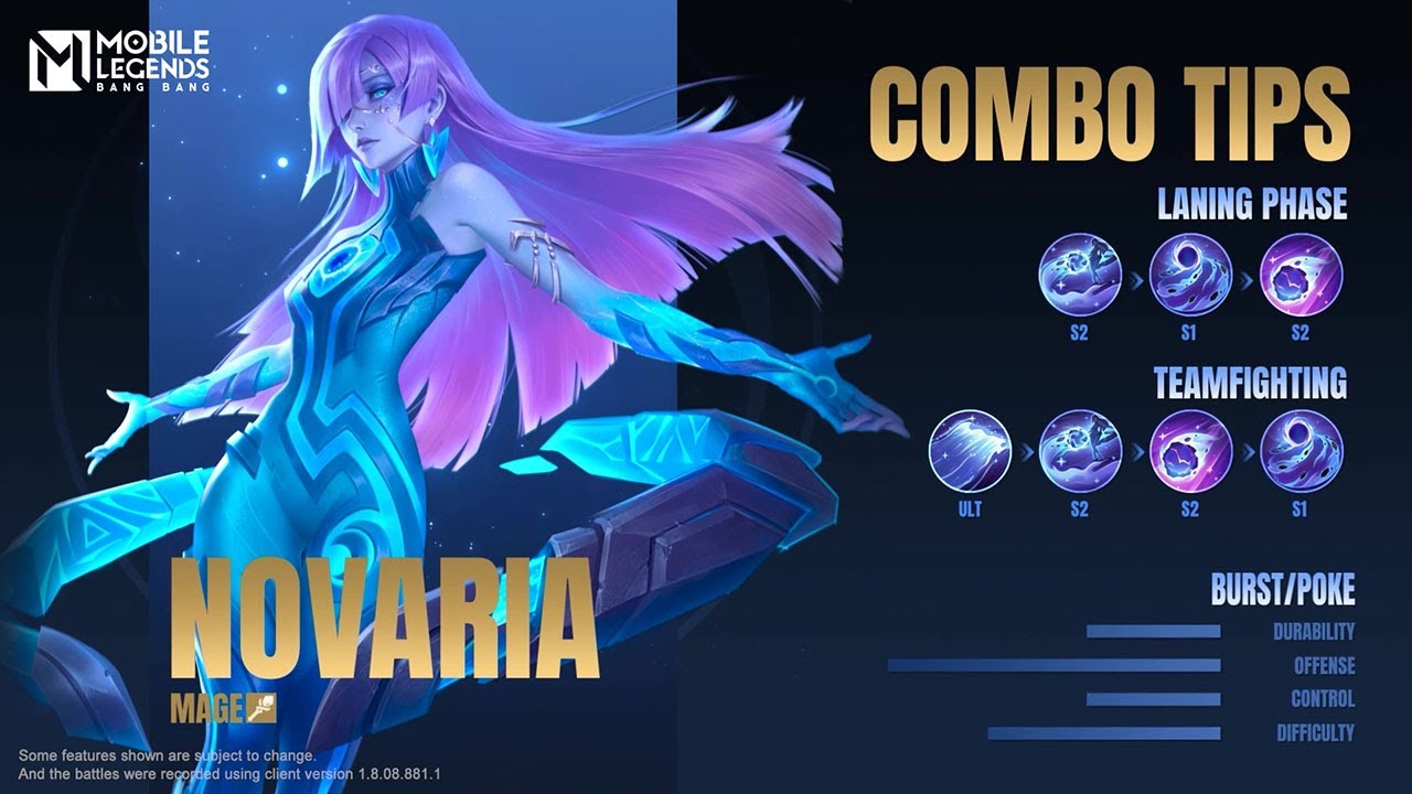 В центре внимания герой | Новария | Mobile Legends: Bang Bang