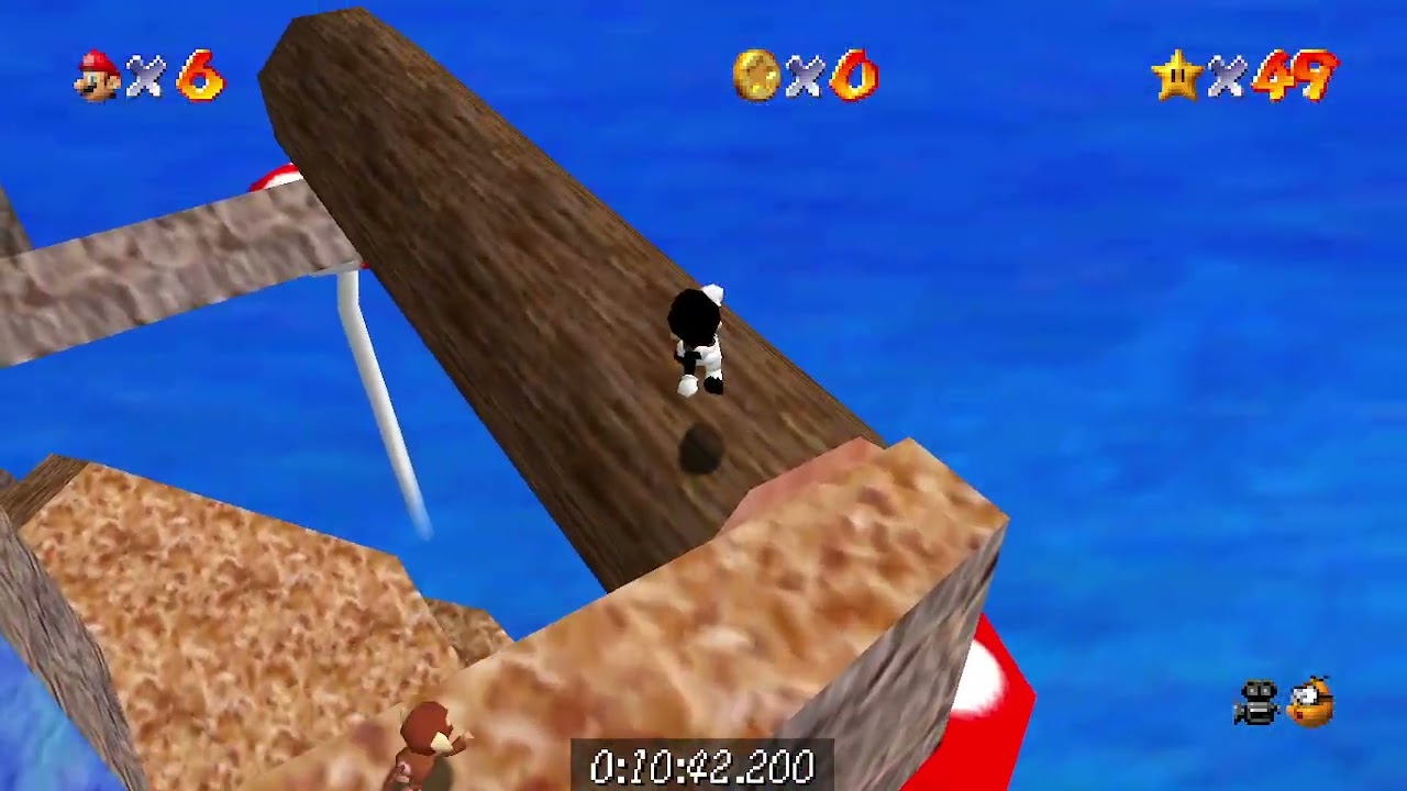 Super Mario 64 70 star 4p nonstop 17:16