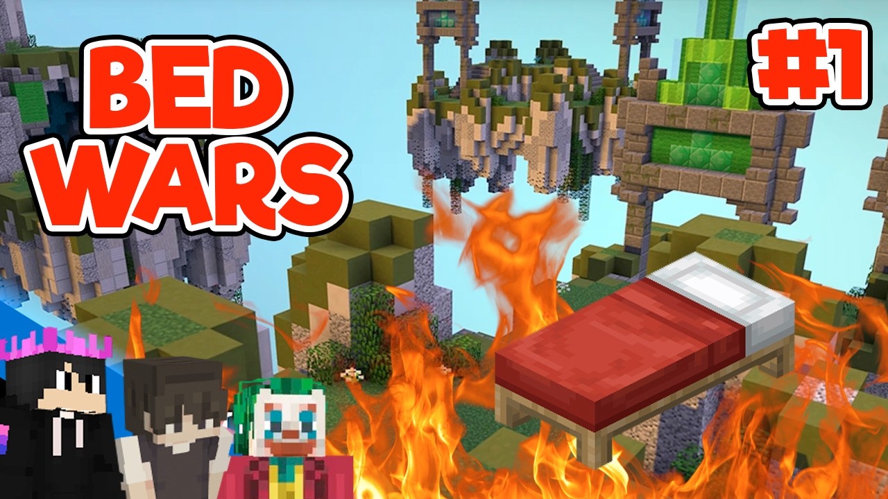 imbecis no Build Battle e Bed Wars 🛏️ ft @toiaum - Minecraft Hypixel #1