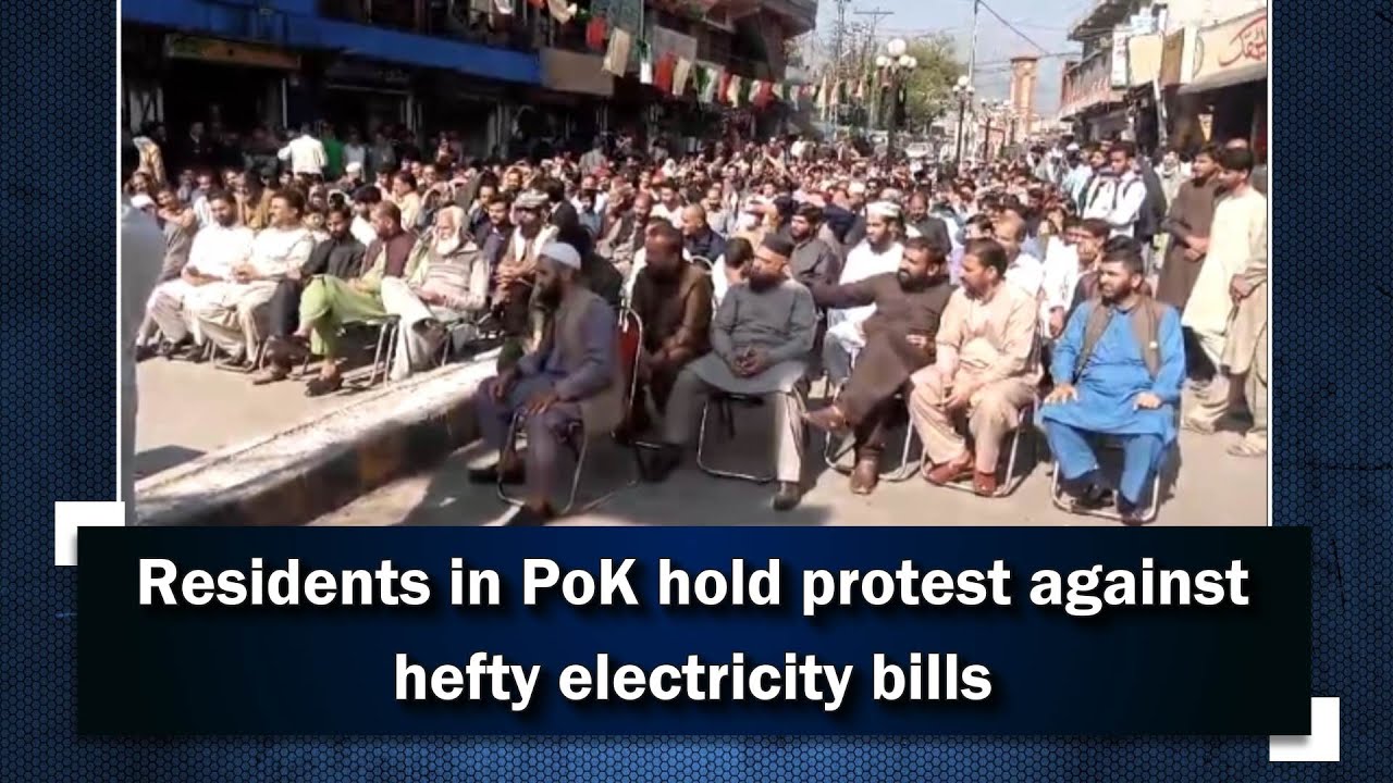 Awami Action Committee in PoK demands subsidised electricity bills, accuses government of negligence