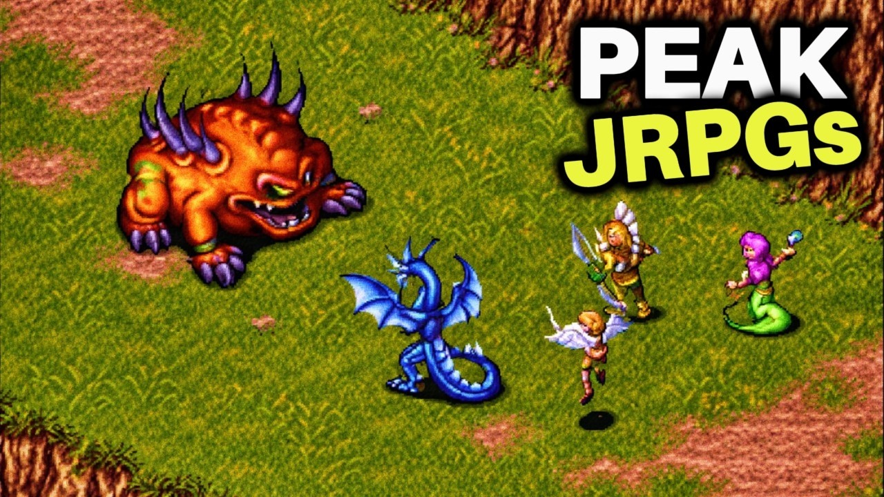 12 старых классических японских ролевых игр, которые, как мне кажется, можно было бы переиздать С...