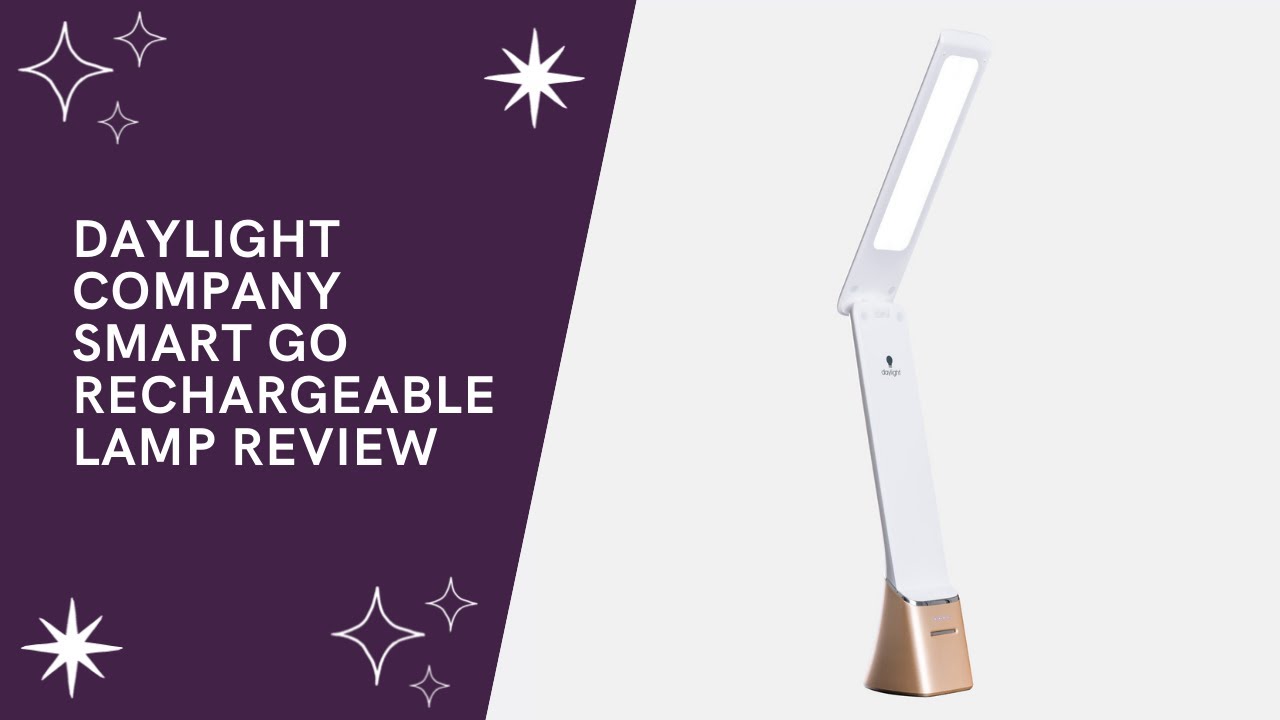 Daylight Company Smart Go Rechargeable Lamp Review with Nails by Mets