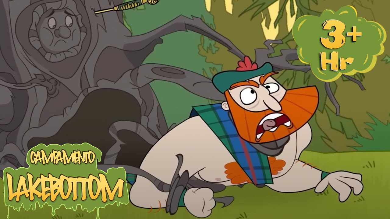 MINIGOLF DE MAGIA OSCURA | Animaciones Comicas de Terror | VIDEO NUEVO | Campamento Lakebottom