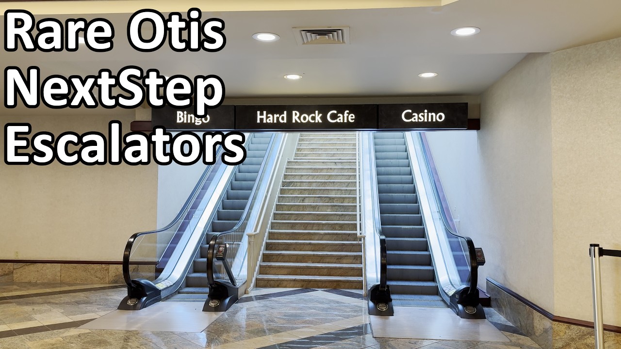 Escalator Monday! Very Rare Otis NextStep Escalators at Foxwoods Resort Casino - Mashantucket, CT