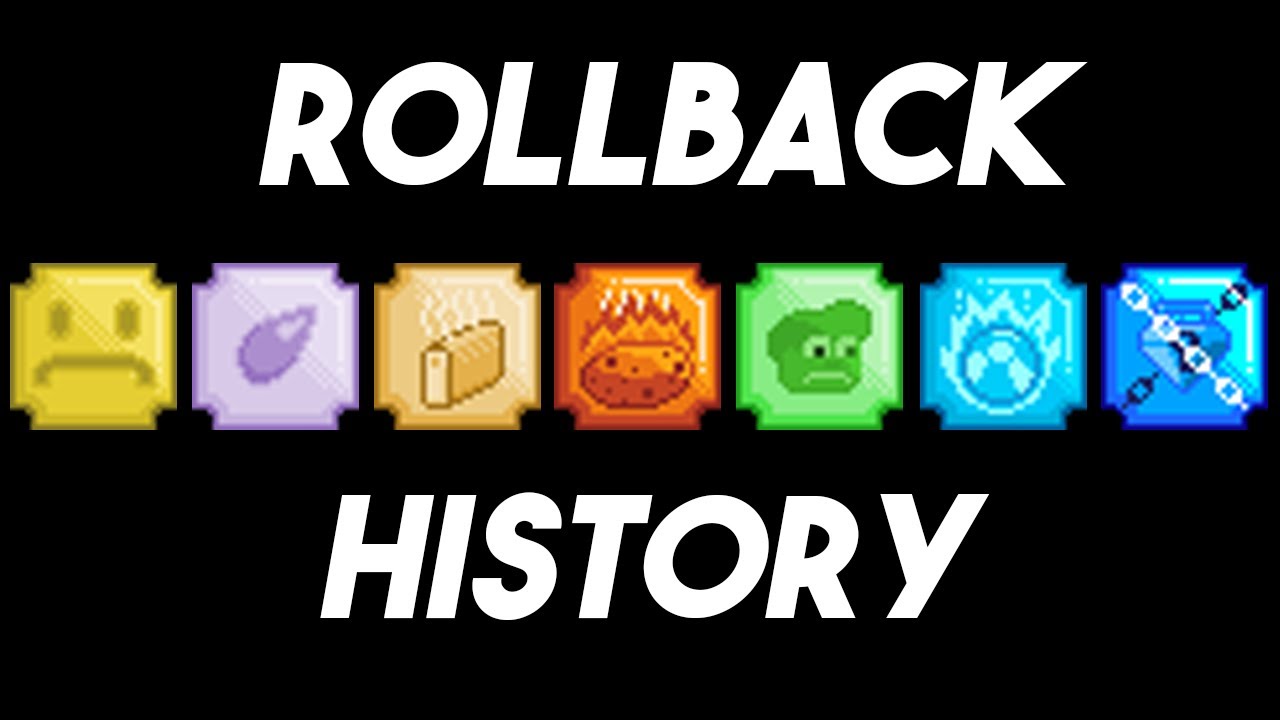 The History of Rollback | Documentary | Rollback I, II, III, IV, V, VI, VII | Growtopia