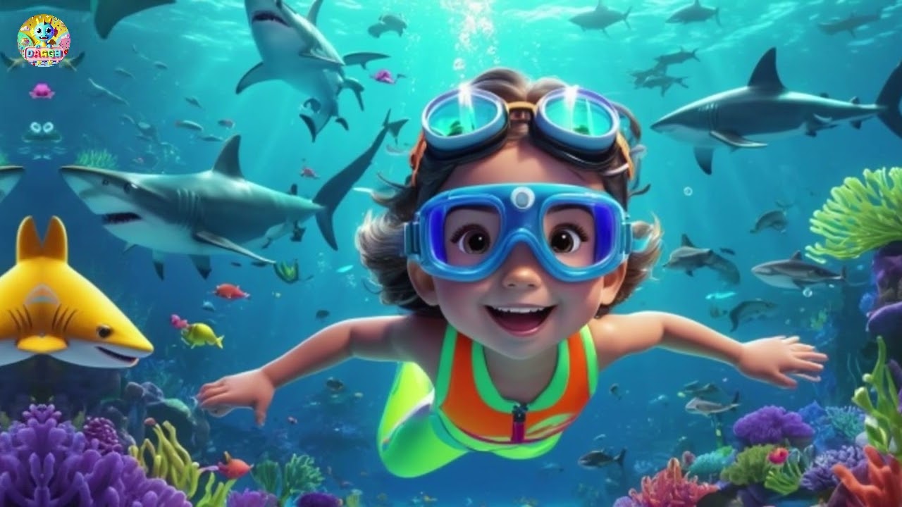Ten Jellyfish Dance Underwater Lights | Ocean Song for Kids | Preschool Sea Life Learning Rhyme