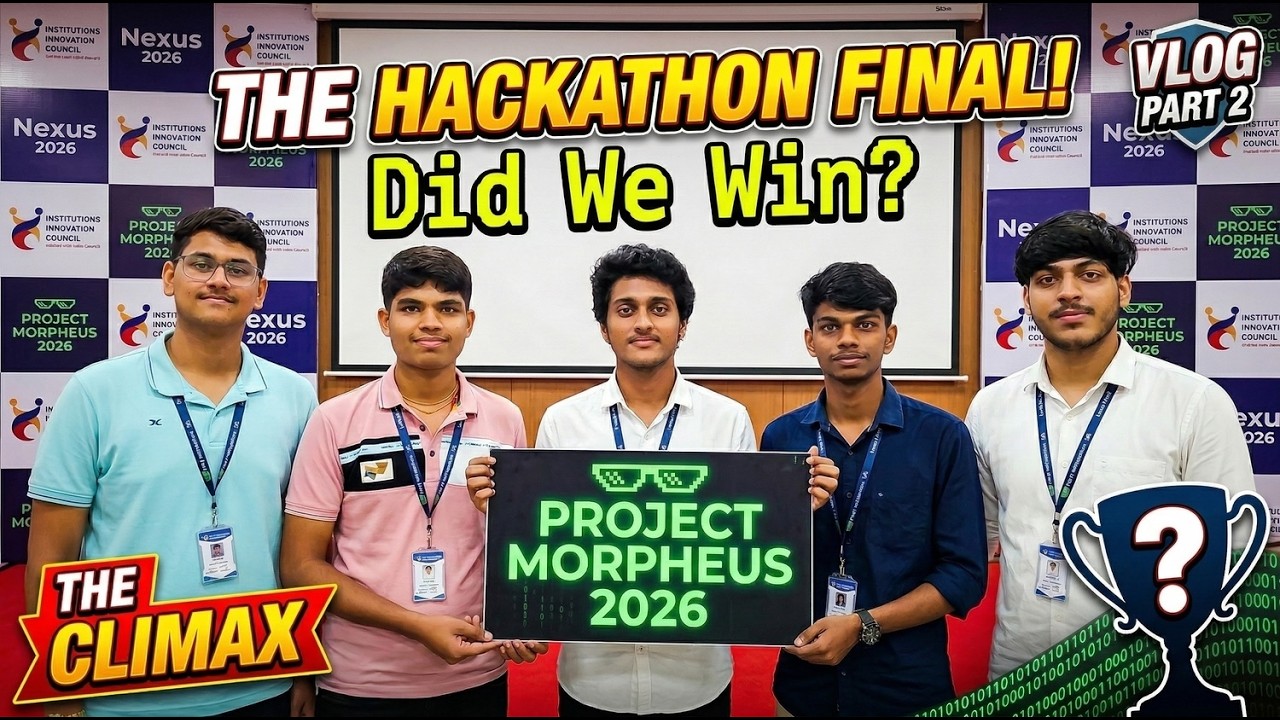 24 Hour Hackathon Vlog | IIIT Kottayam at SIT Lonavala (Full Experience)