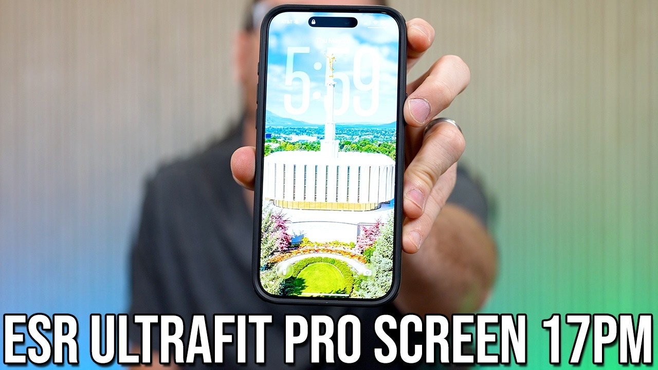 Защитное стекло ESR UltraFit Armorite Pro для iPhone 17 Pro Max
