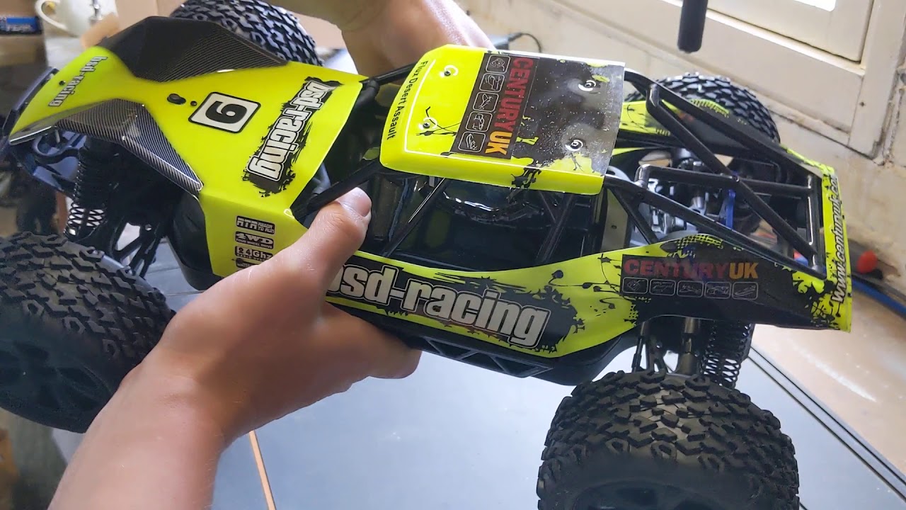 BSD racing flux desert assault unboxing