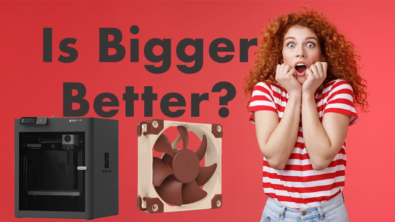 Quieter BambuLabs P1S/X1C/P1P? Upgrading The P1S with Noctua Fans