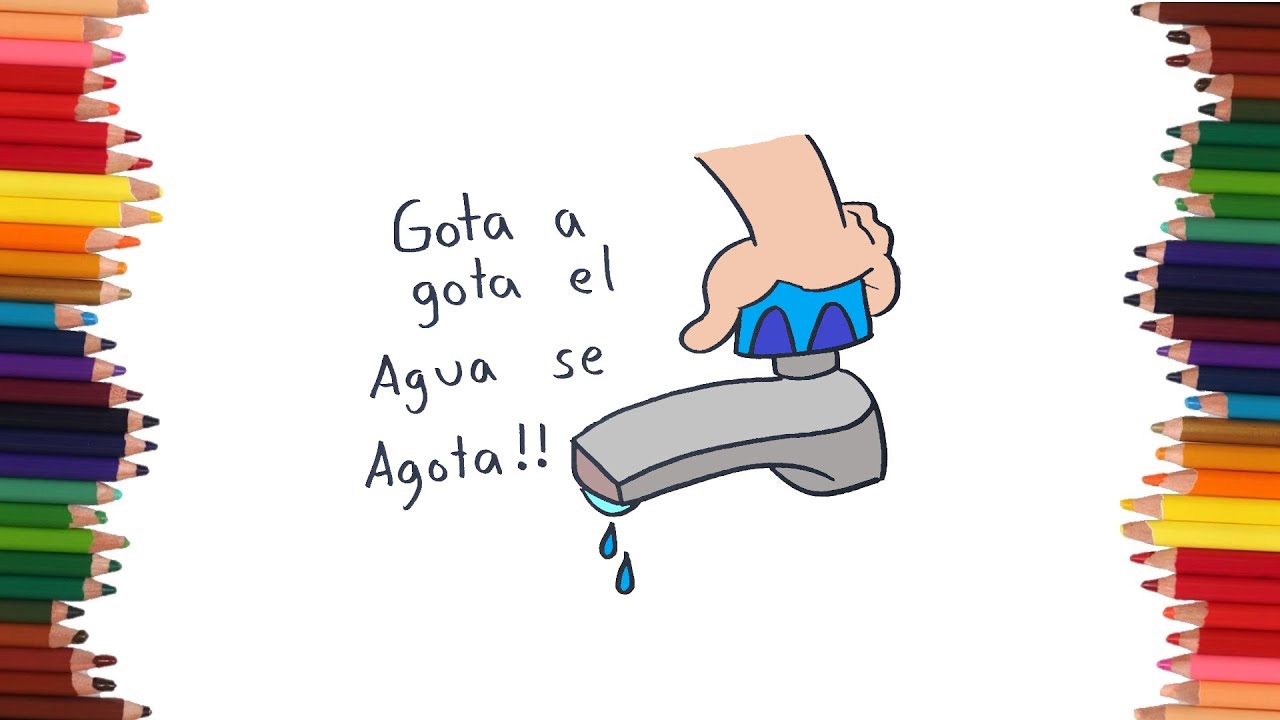 Dibujos de como cuidar el agua | Dibujos faciles