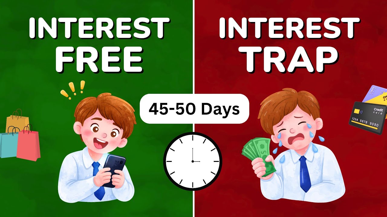 Biggest SCAM &rarr; 45 Days Interest-Free Period or TRUTH? @credbins 