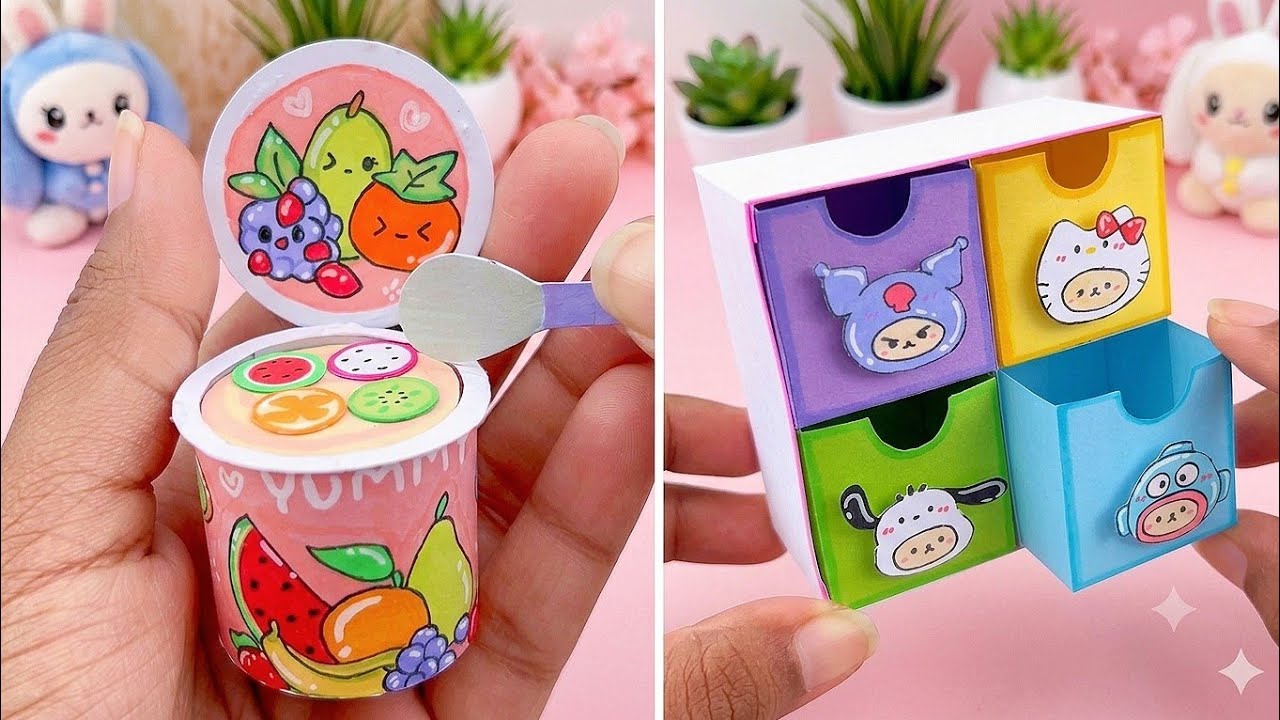 10 Easy craft ideas / miniature craft / Paper craft / how to make / Helena's Craft