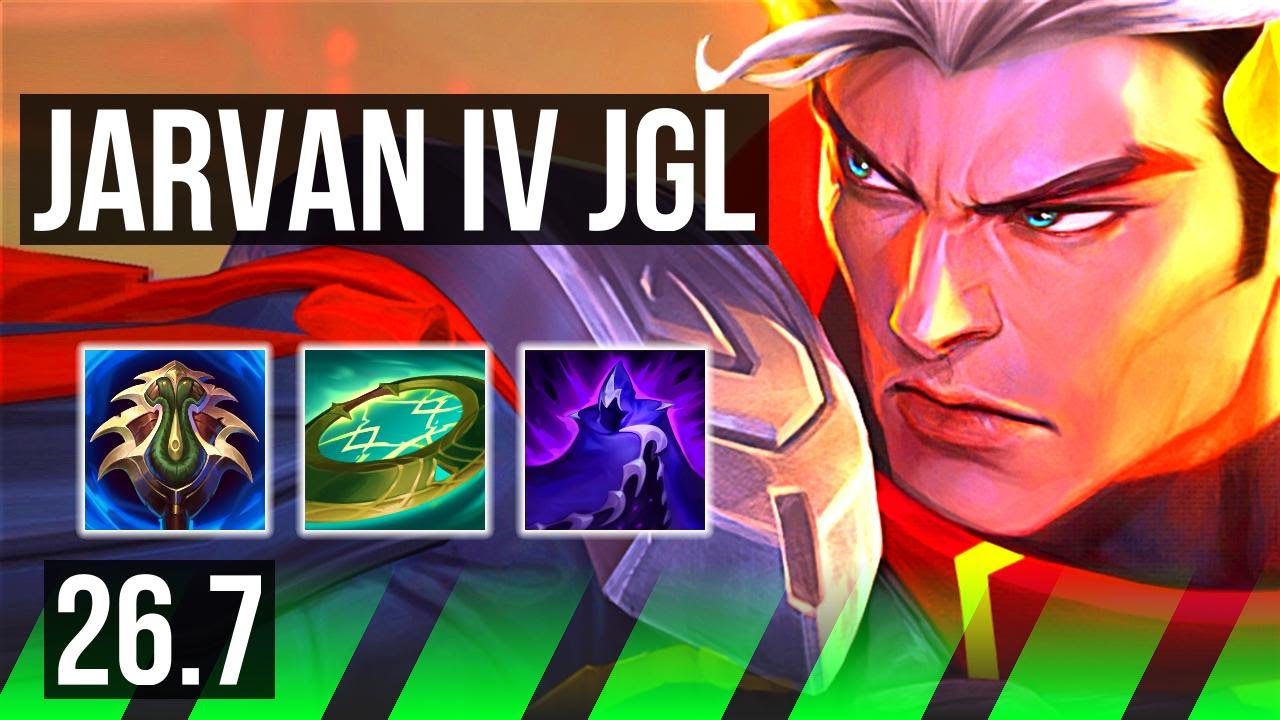 JARVAN IV vs SHYVANA (JGL) | Good KDA: 22/1/14, 46K damage | TR Challenger | 26.7