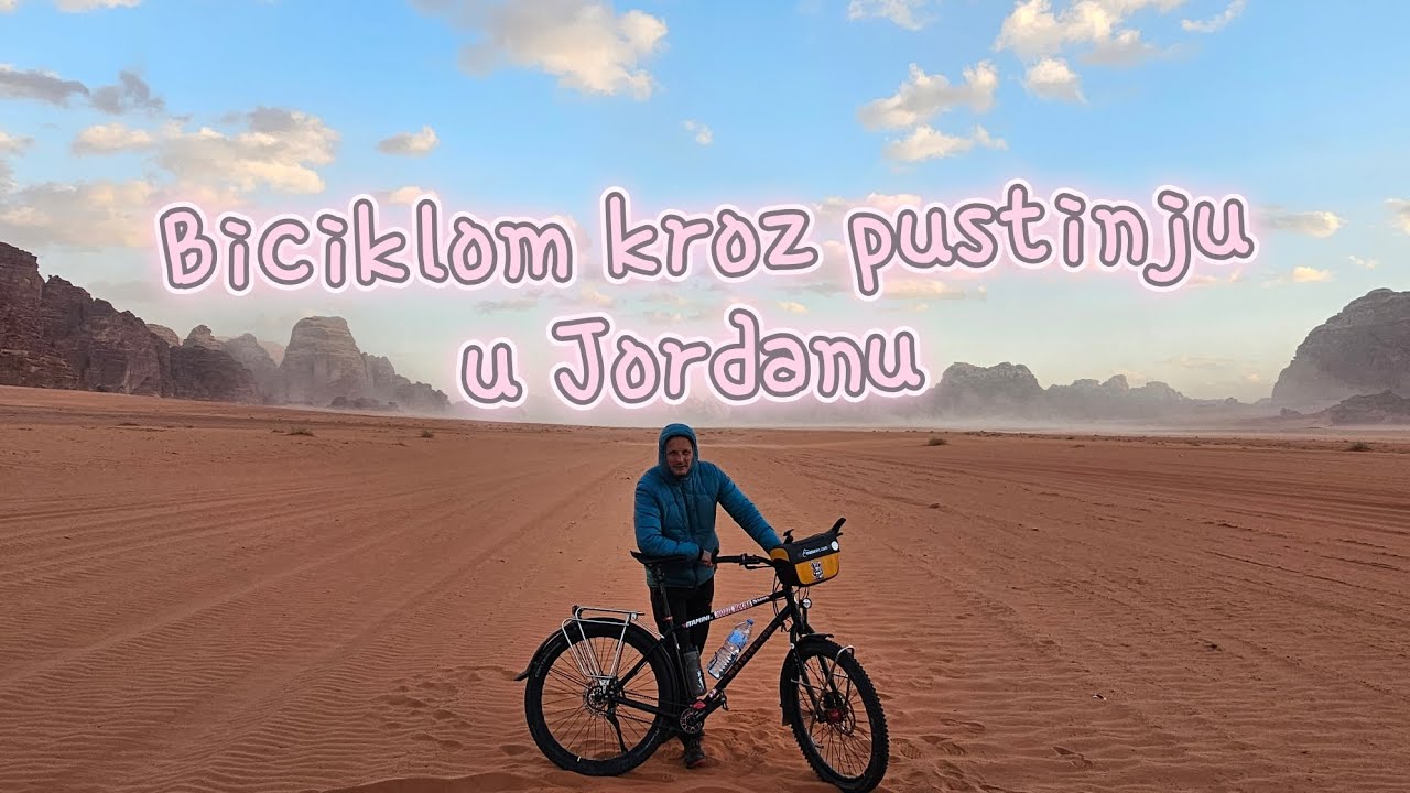 Biciklom kroz pustinju u Jordanu @dragansibalic2105 