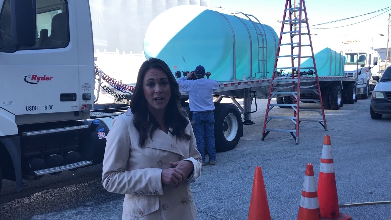 Georgia DOT Preparing Brine Tankers