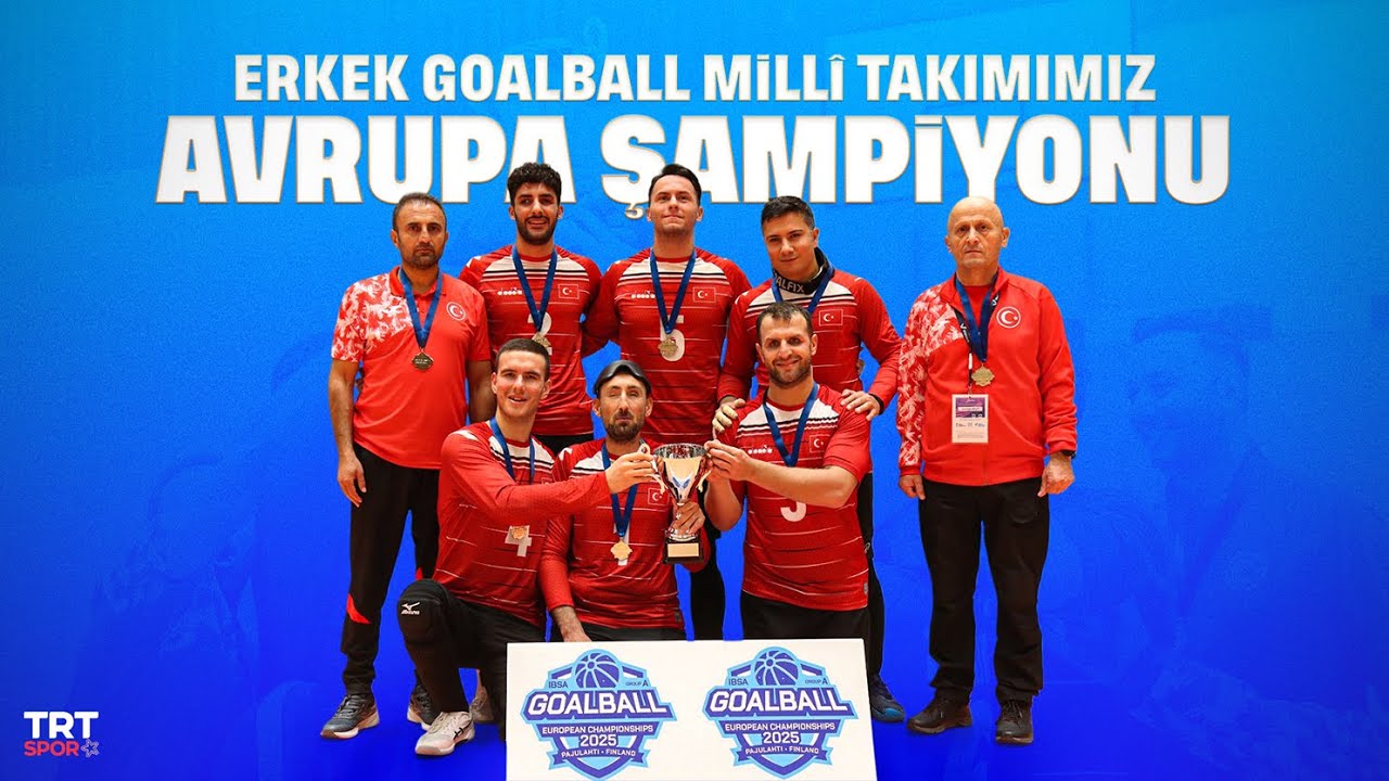 🇹🇷Erkek Golbol Takımımız Avrupa Şampiyonu | Final Maçının Tamamı