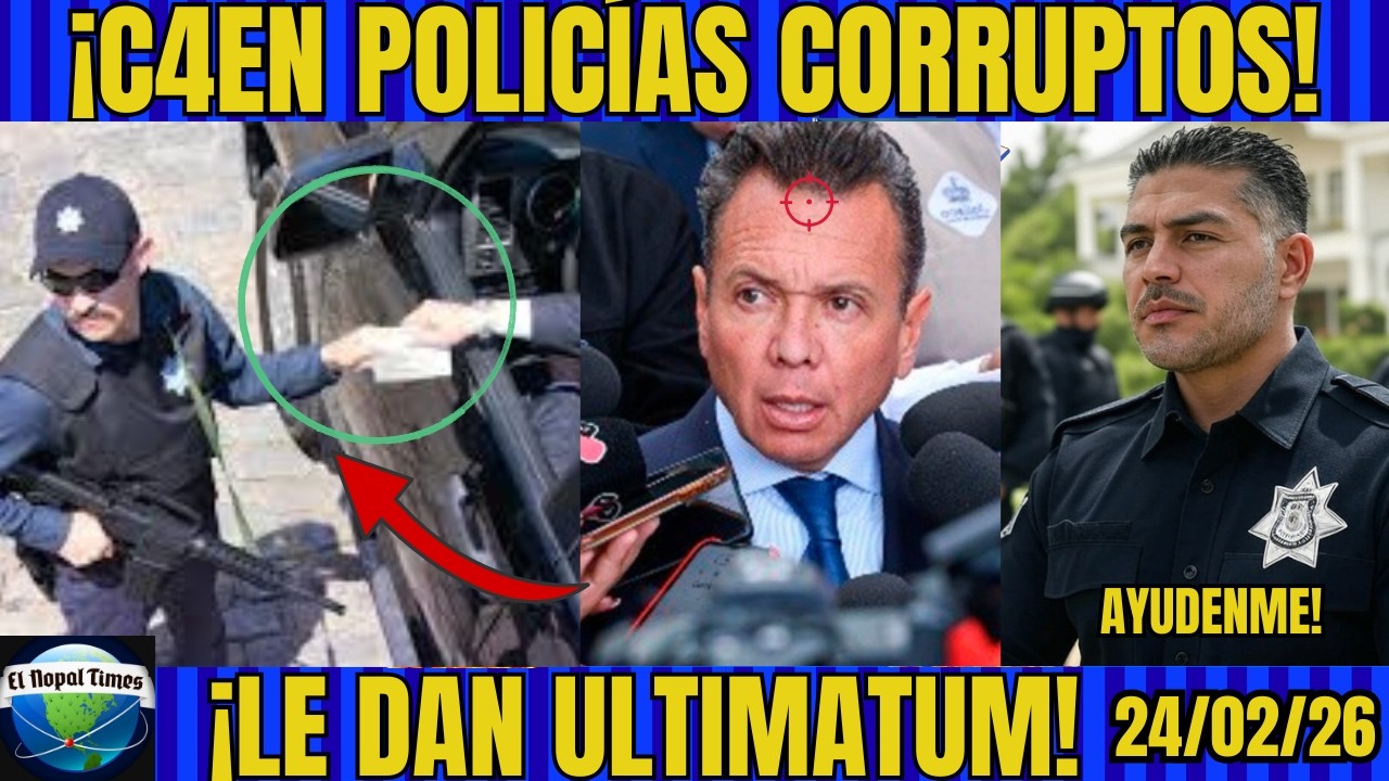 AGARRAN A TODA LA POLIC&Iacute;A, OPERABAN PARA EL MENCH0 LOS BLOQUEOS, LEMUS LOS PROTEGE!