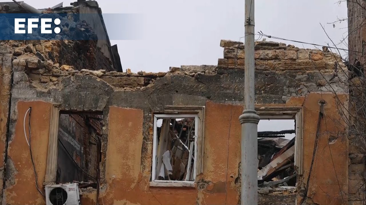 Ataque massivo da R&uacute;ssia com drones mata 3 pessoas em Odessa