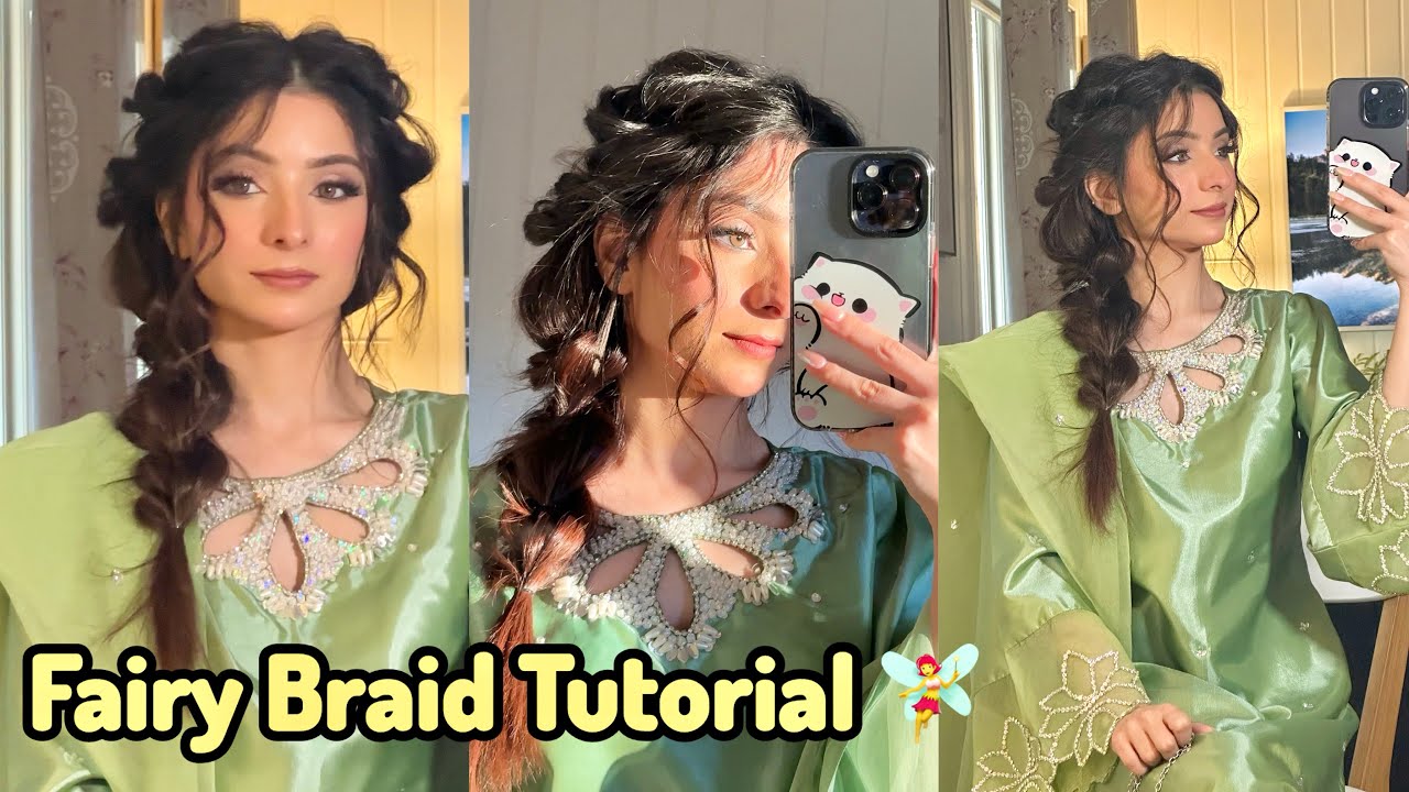 Fairy Braid Hairstyle Tutorial 🧚| Quick & Easy Tutorial