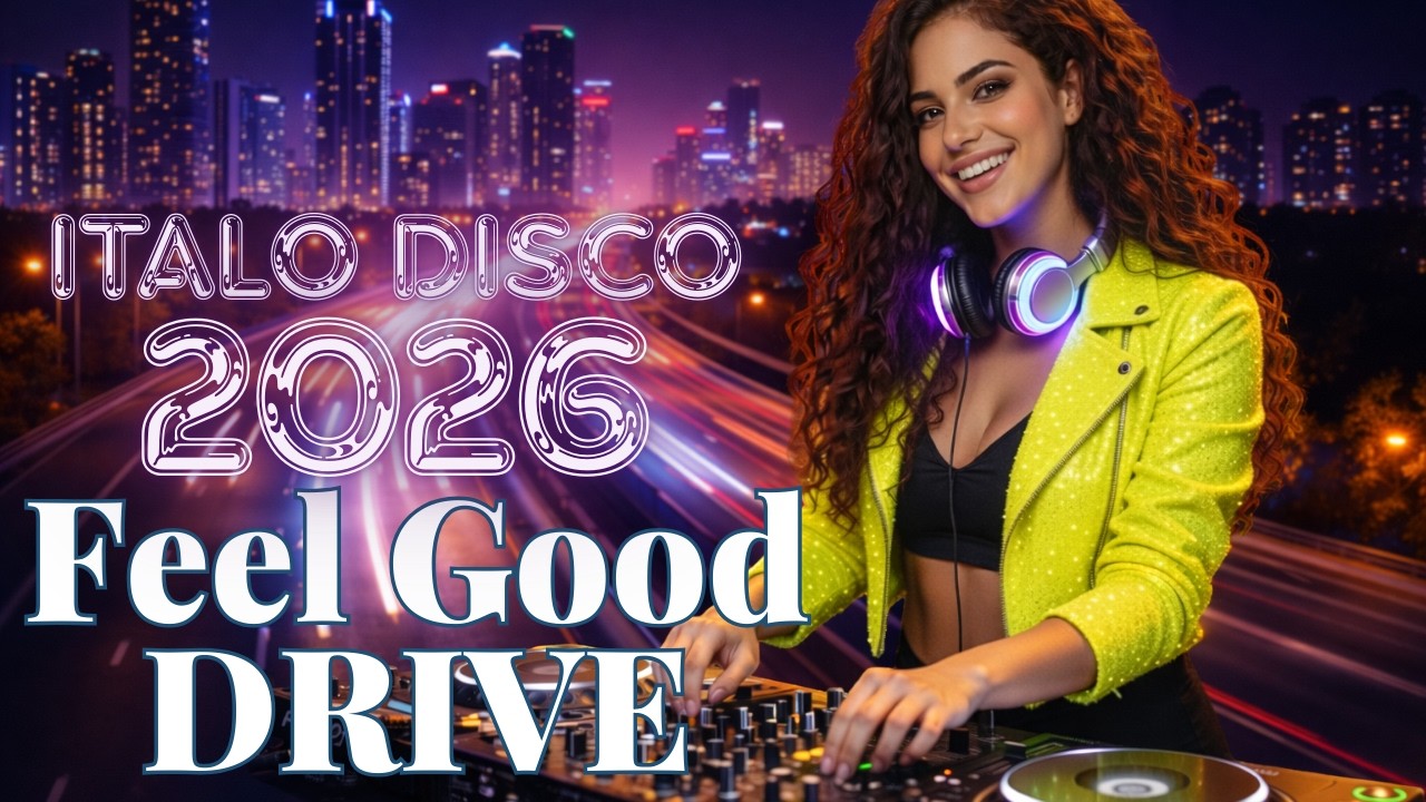 Spring Holiday Neon Drive 🚗 | 80s Italo & Euro Disco | Feel-Good Road Trip | 80s Mix