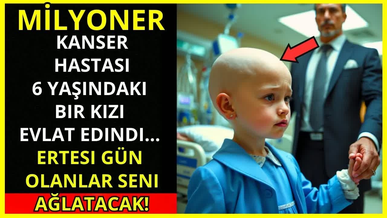 MİLYONER, KANSERLİ 6 YAŞINDAKİ KÜÇÜK KIZI EVLAT EDİNDİ, ERTESİ GÜN OLANLAR SİZİ AĞLATACAK...