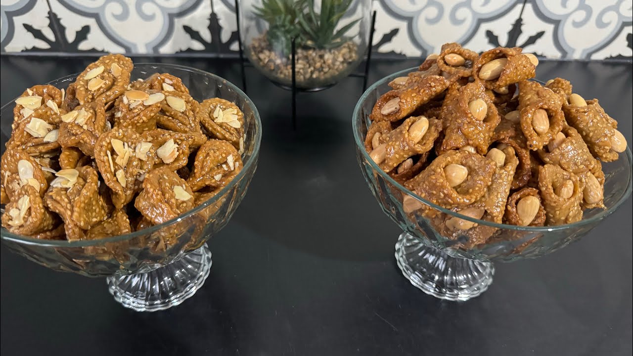 جوج شكيلات من معسلات رمضان رائعة الشكل و لذيذة المذاق