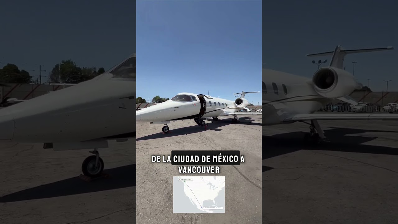 Lear Jet 60: Velocidad, lujo y alcance en un solo jet.✈️
