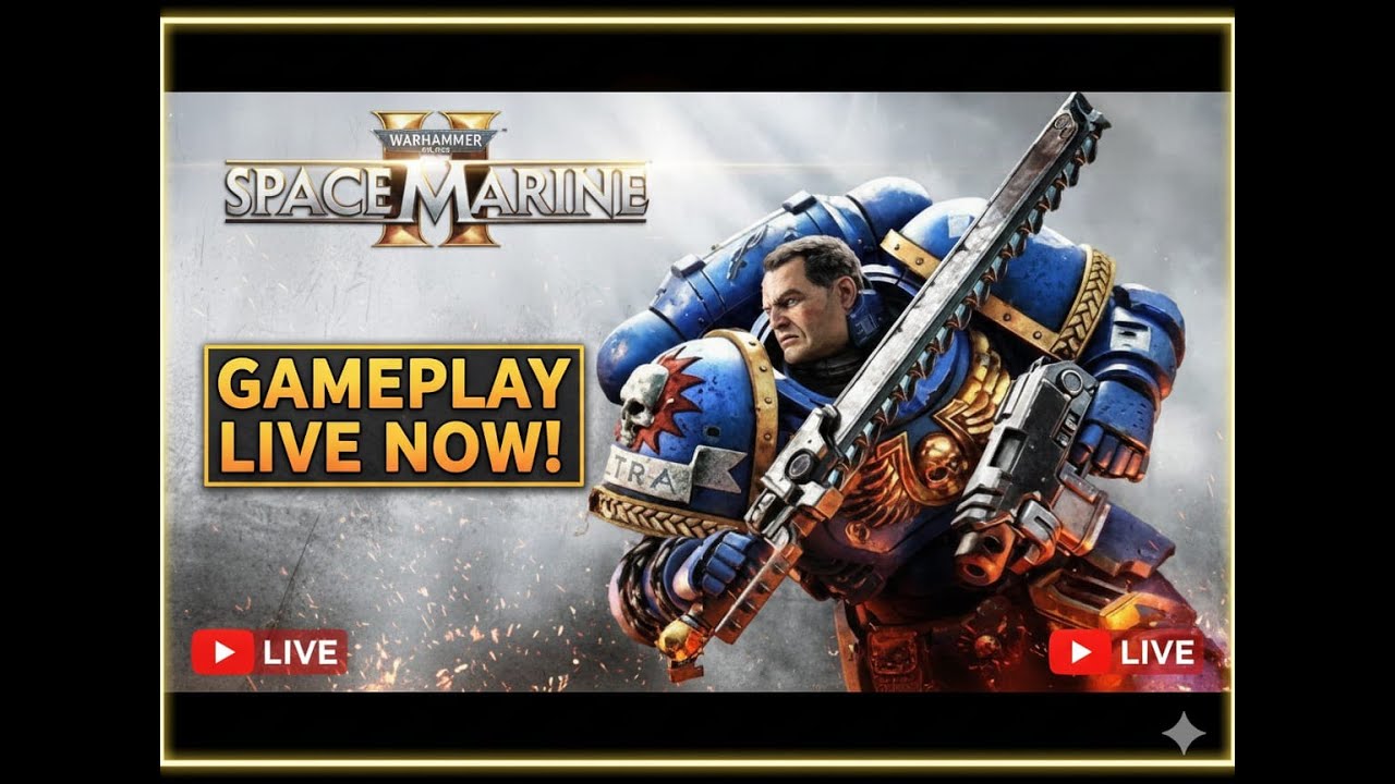 🔥 WARHAMMER 40K: SPACE MARINE 2 LIVE 🔴 | Brutal Combat | Hindi