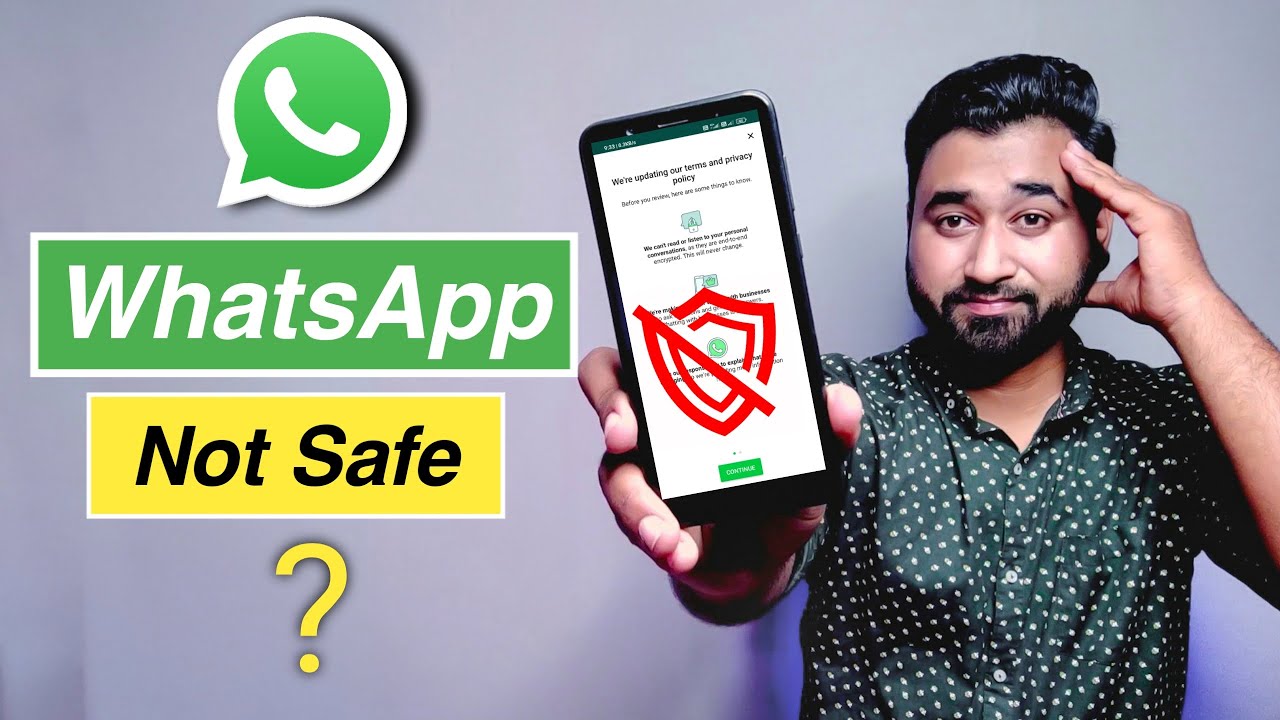 Is WhatsApp Not Safe After New Privacy Policy ?