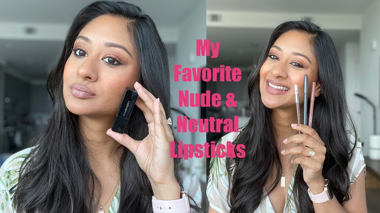 My Favorite Nude and Neutral Lipsticks for Brown Skin | Makeup By Megha