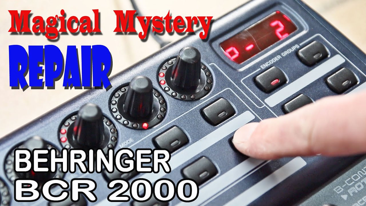 Behringer BCR 2000  Repair  -  Synth Hunter Episode 20