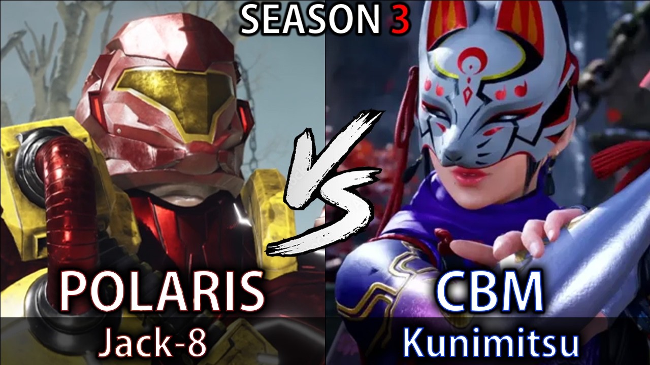 POLARIS (Jack-8) vs CBM (Kunimitsu) - [Season 3] [Tekken 8] (REPLAY)