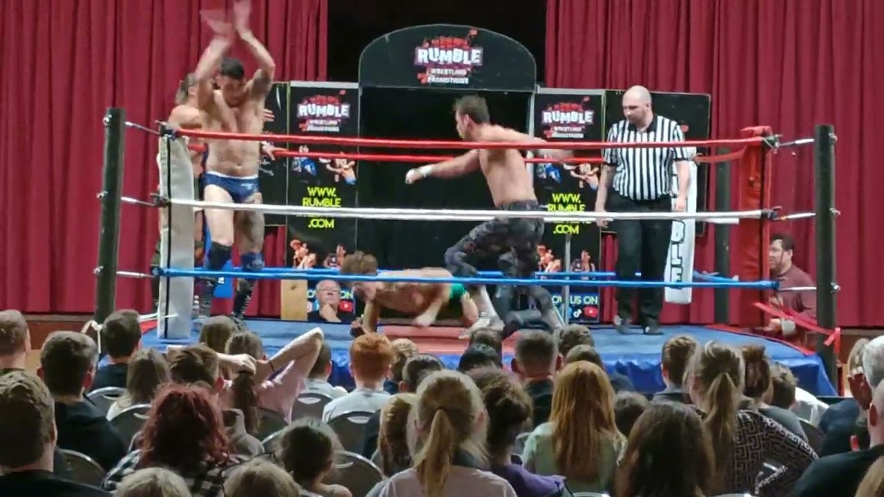 Tate Mayfairs & Captain Peng vs Tommy Tanner & Raymond O'Riley - Rumble Wrestling Ditton 25/04/25