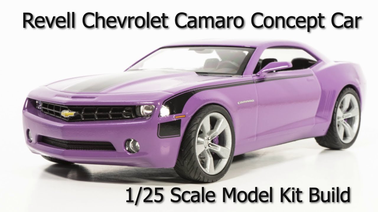Part 2 Interior Detailing Revell Chevrolet Camaro 1/25 Scale Concept Car Build