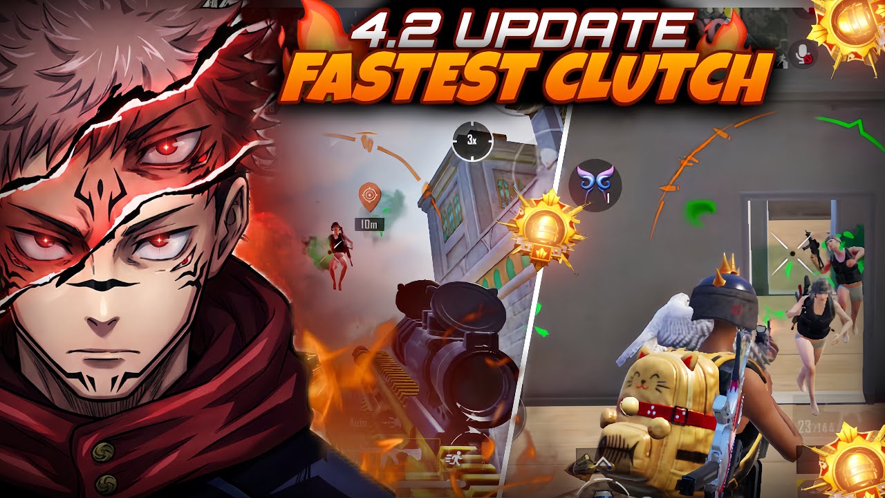 4.2 UPDATE FASTEST 1VS4 CLUCTHES 🔥IPHONE 12 🔱