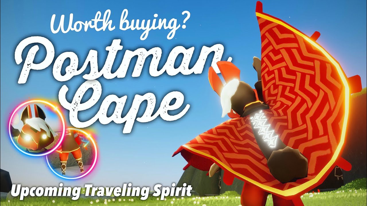 Most Beautiful Postman Cape - Mix & Match | Peeking Postman- Season of Dreams | sky Cotl | Noob Mode