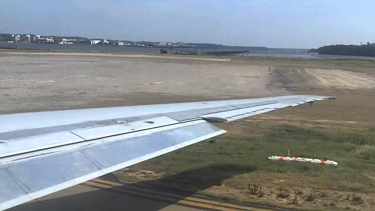 Delta Air Lines MD-90 takeoff From Washignton DC