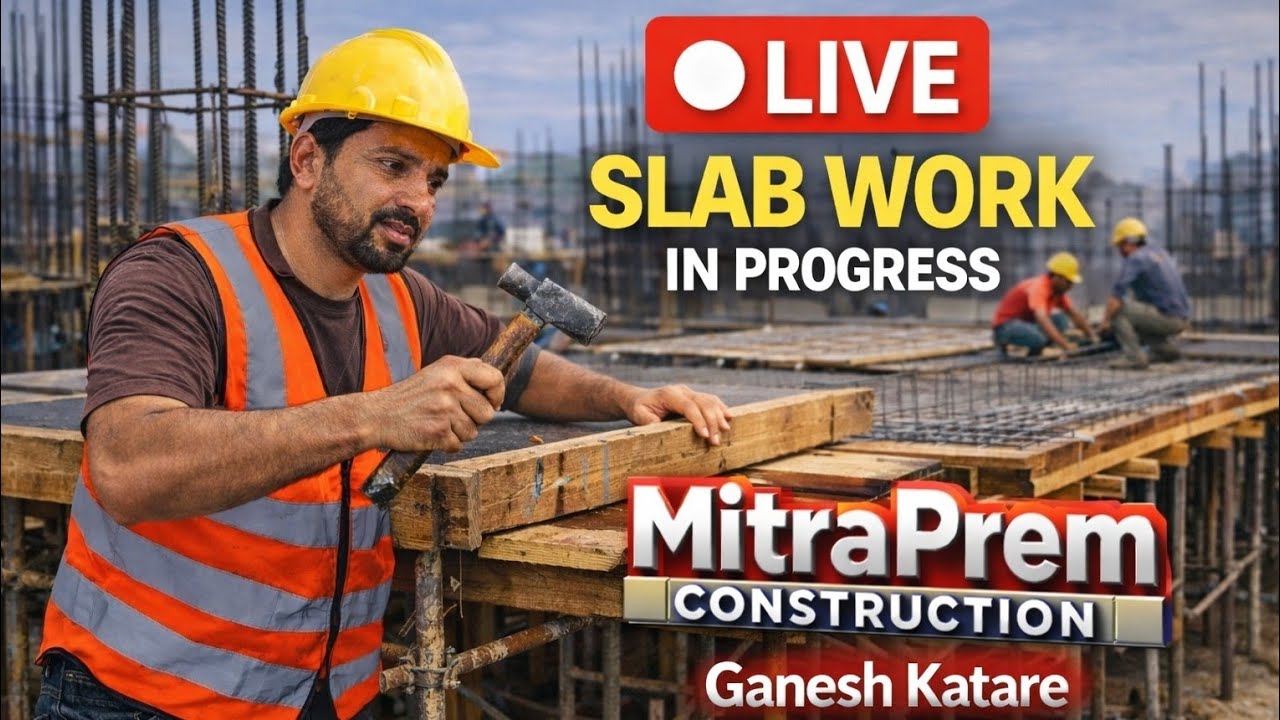 Mitraprem Construction is live slab work in progress