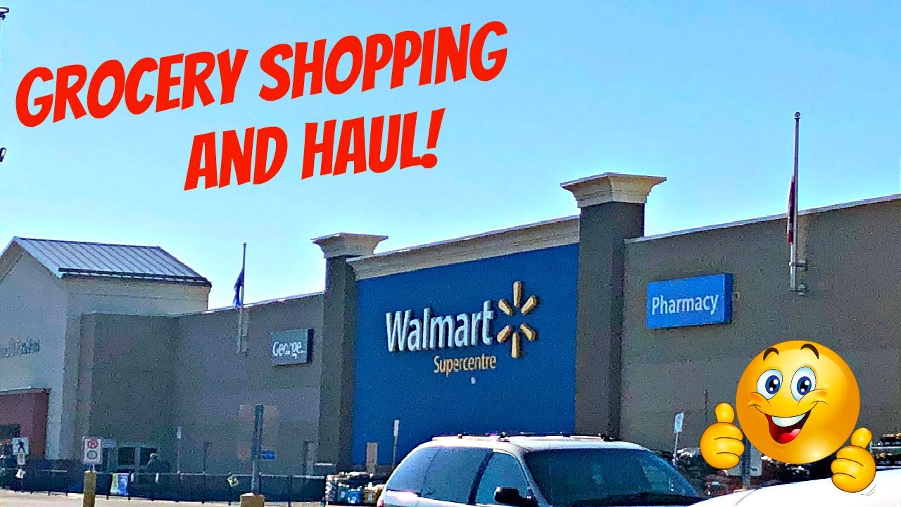 WALMART GROCERY HAUL | SHOPPING FOR THE FAMILY!