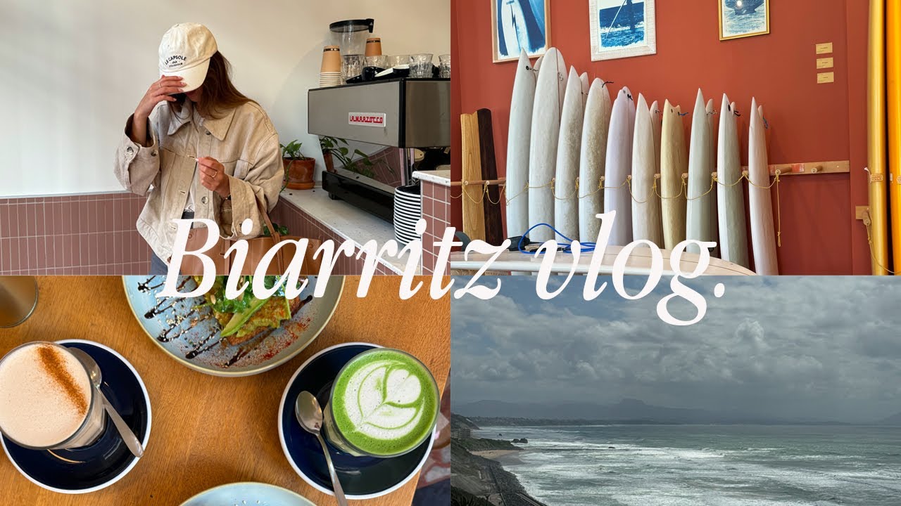 WEEKEND À BIARRITZ ENTRE FILLE : CAFÉ, BOUTIQUES & PLAGE