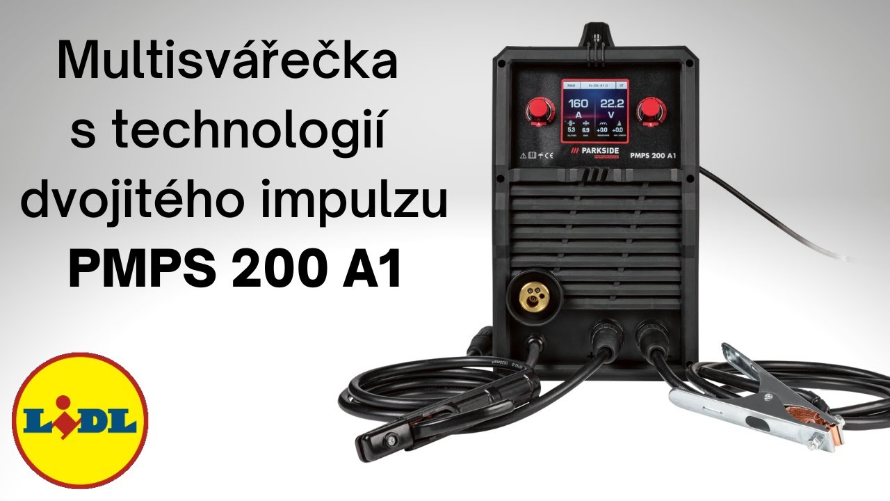 Svářečka z LIDLu - Multisvářečka PMPS 200 A1