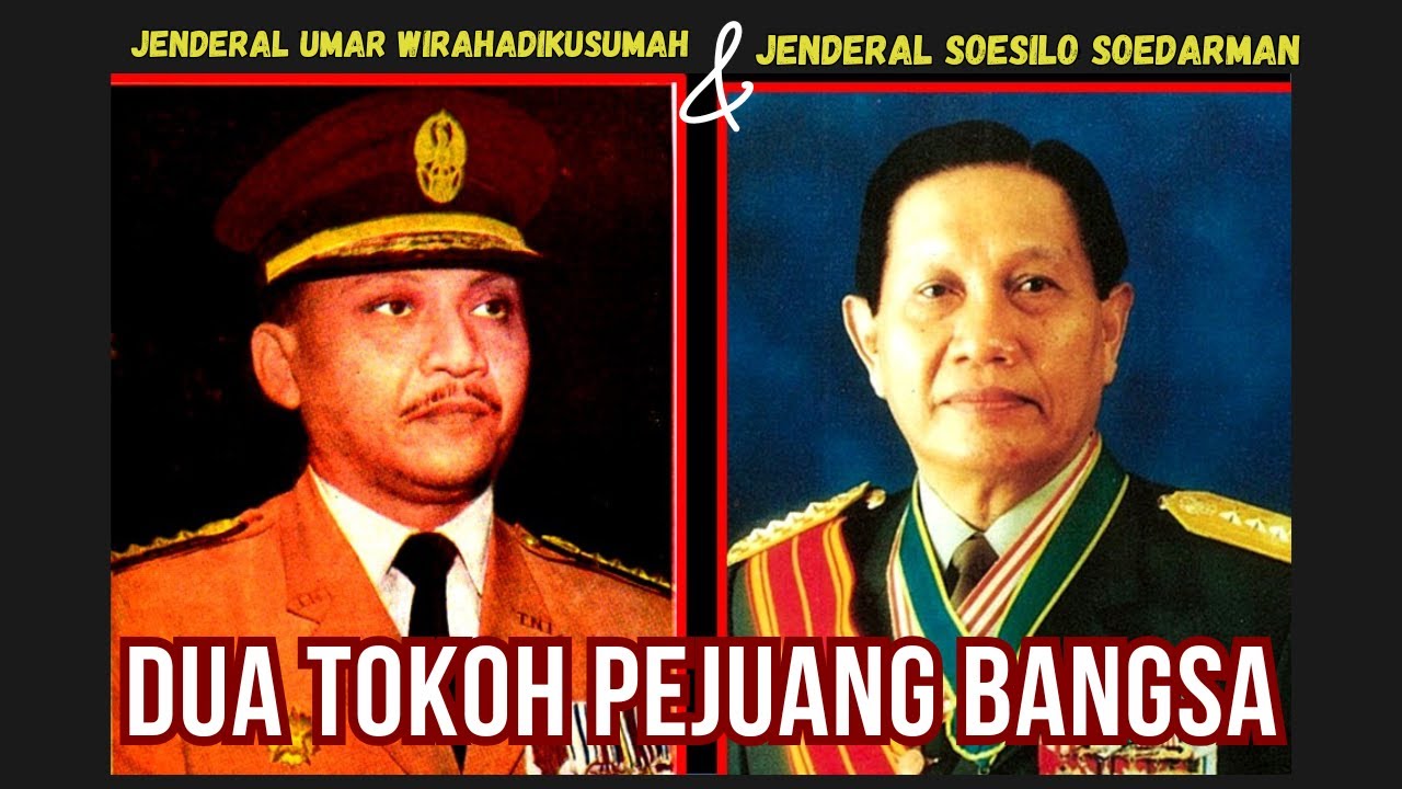 Jenderal Umar Wirahadikusumah dan Jenderal Soesilo Soedarman