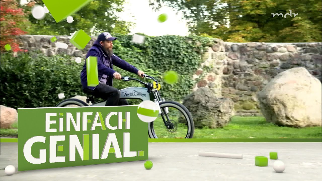 Gesunder Hingucker: Holzfahrräder in Motorrad-Optik | Einfach genial | MDR