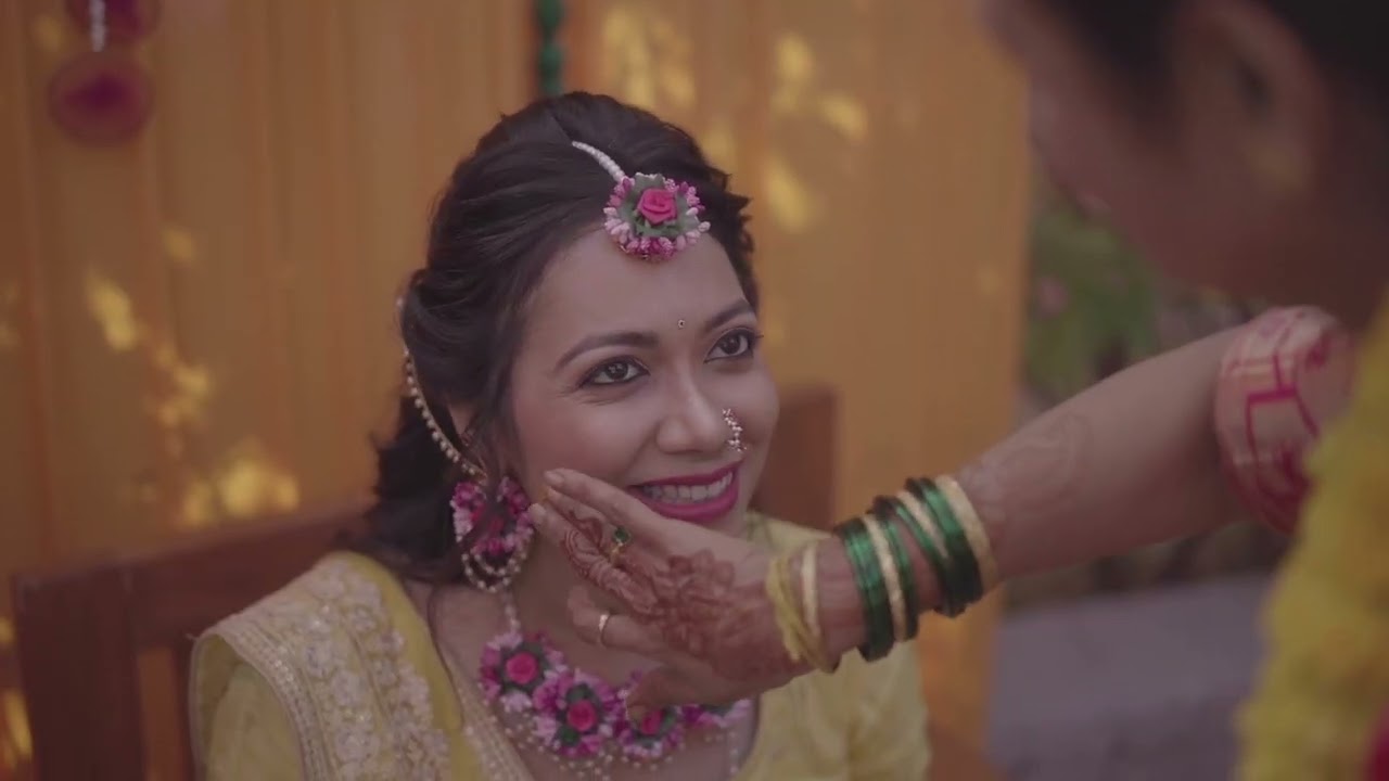 Tushar & Maithili Haldi Traditional