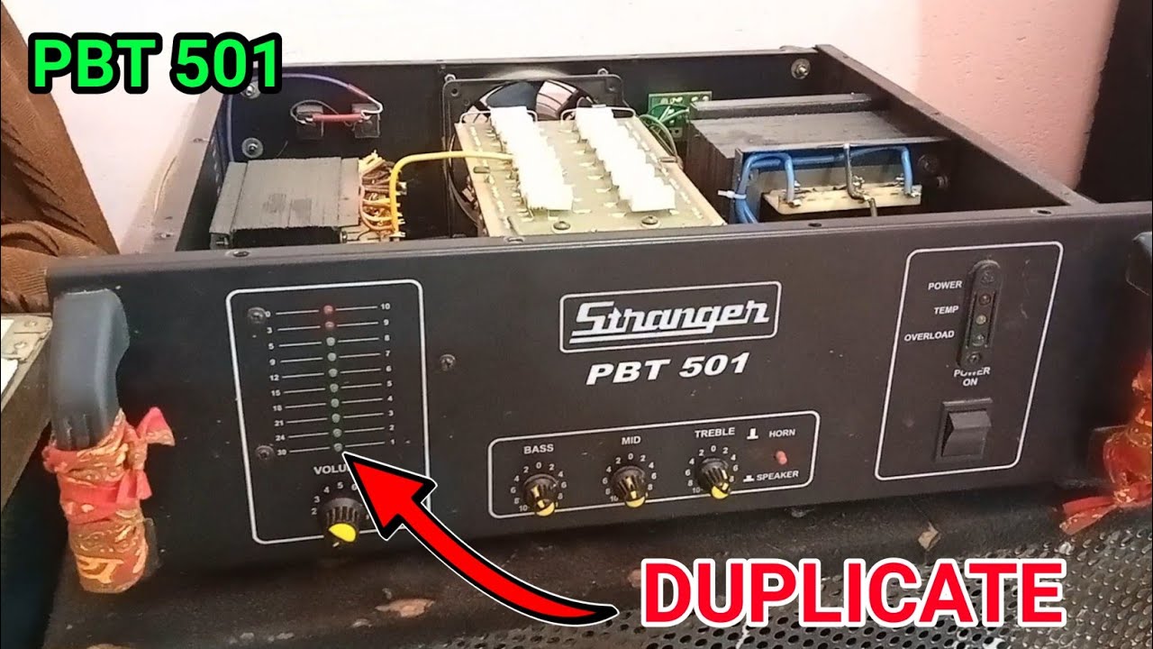 [ ओरिजनल या डुप्लीकेट ] stranger 500 watt amplifier Kolkata model @MRINDIANHACKER