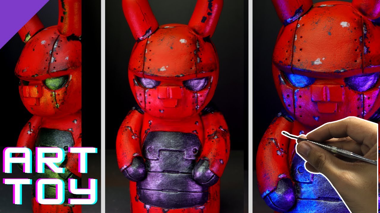 Make your Own Designer  Toy With Clay