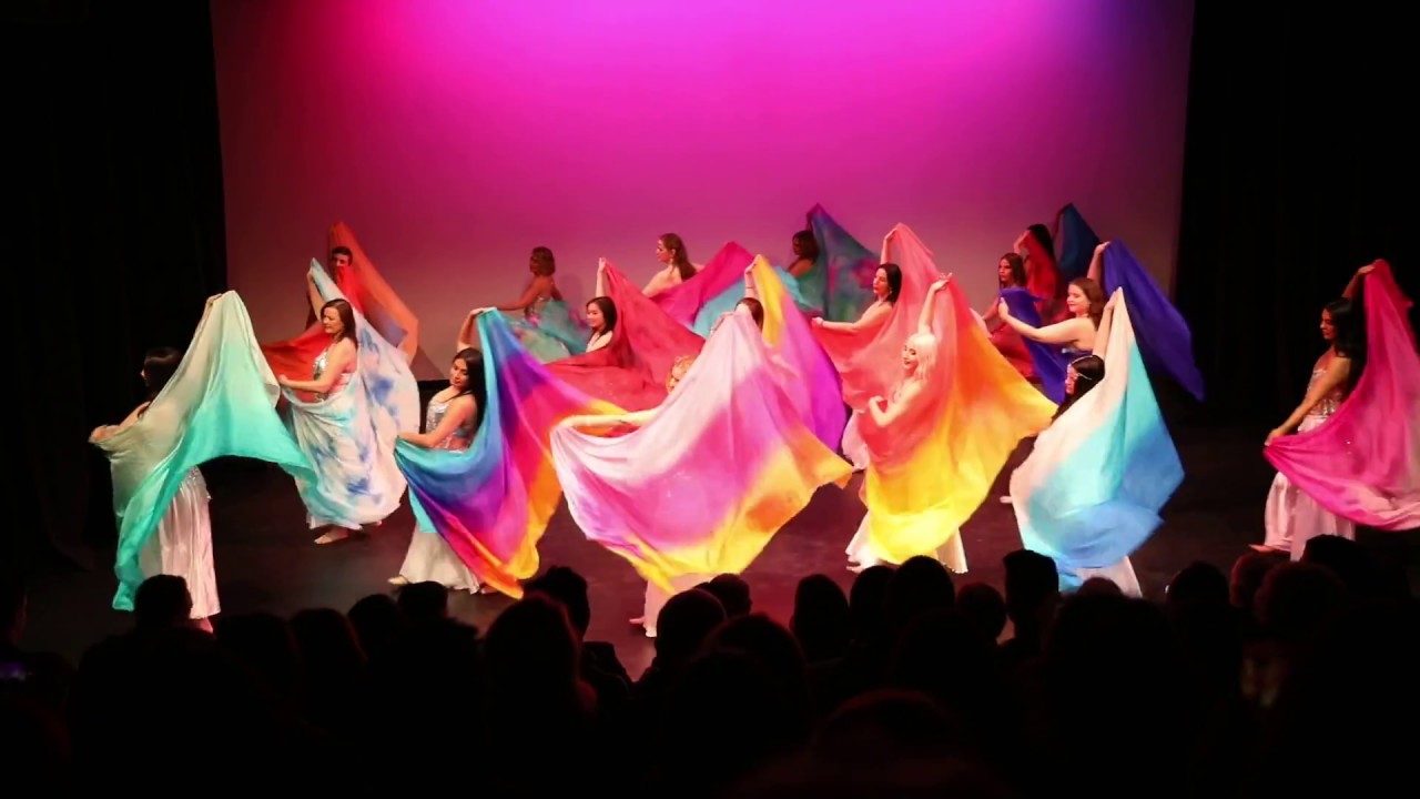 Bellydance Bohemia - Intermediate Students - Silk Veil Dance