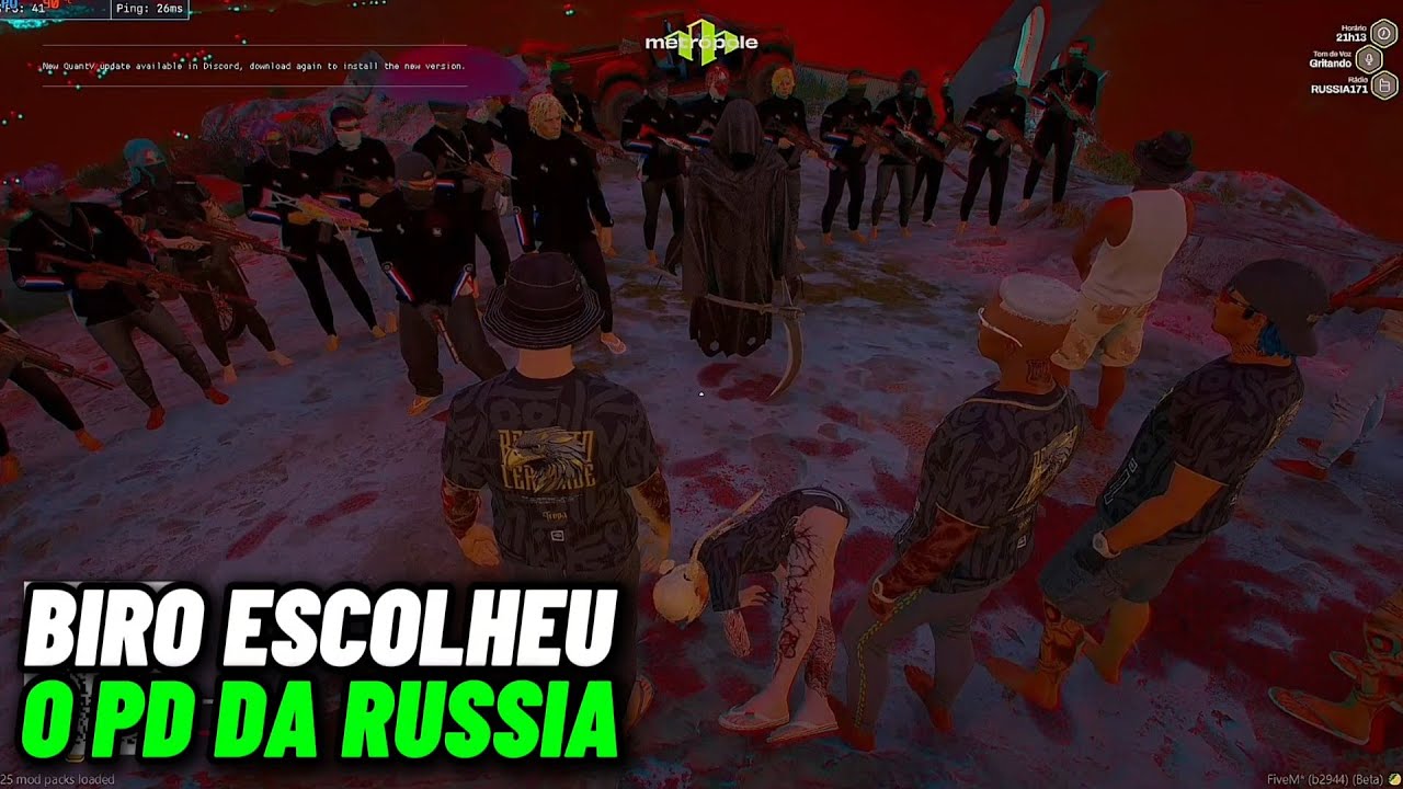 VISÃO DO TODURO COM BIRO E CONNOR ESCOLHENDO UM MEMBRO DA RUSSIA PRA TOMAR PD *CHORARAM*