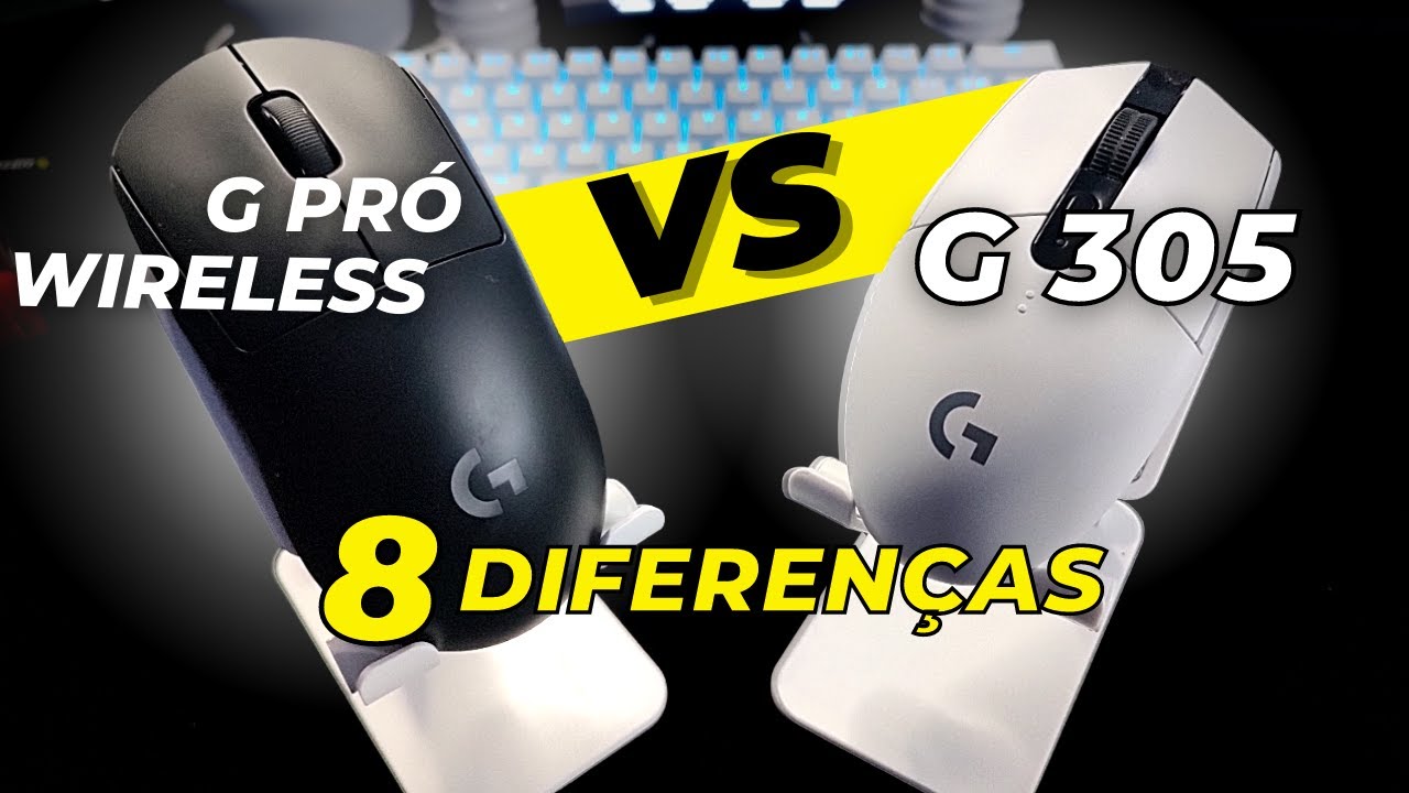 logitech G305 vs. logitech G pro wireless | Vale a Pena Investir Mais ?